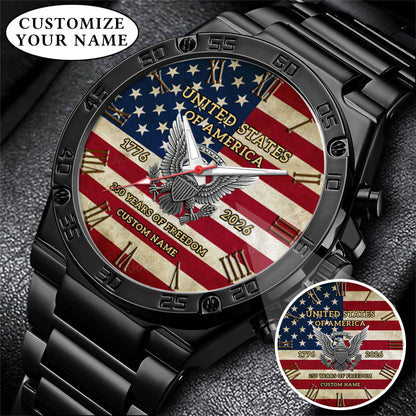 The 250th Anniversary Of The US Custom Watch