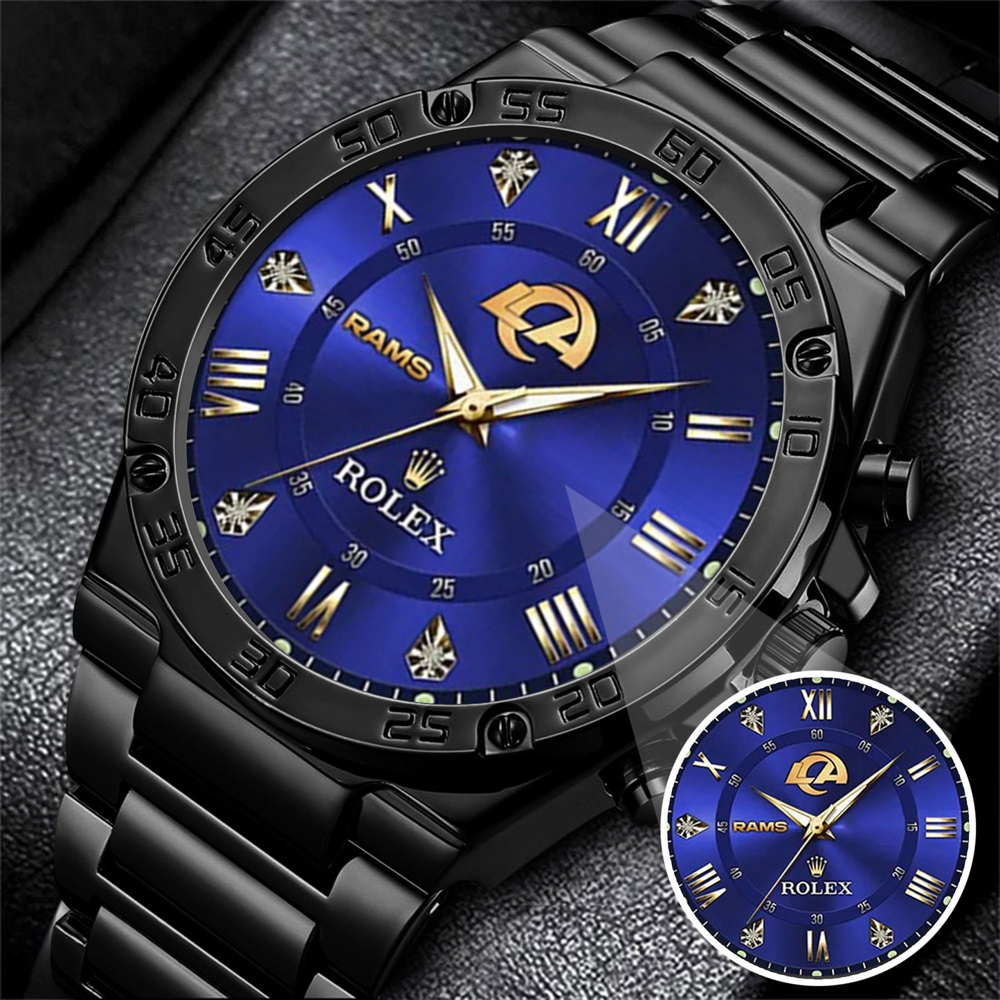 Los Angeles Stainless Steel Watch