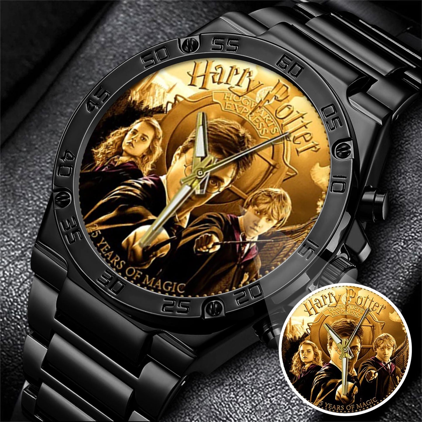 Harry Potter 25th Anniversary Stainless Steel Watch