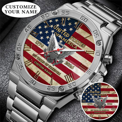 The 250th Anniversary Of The US Custom Watch