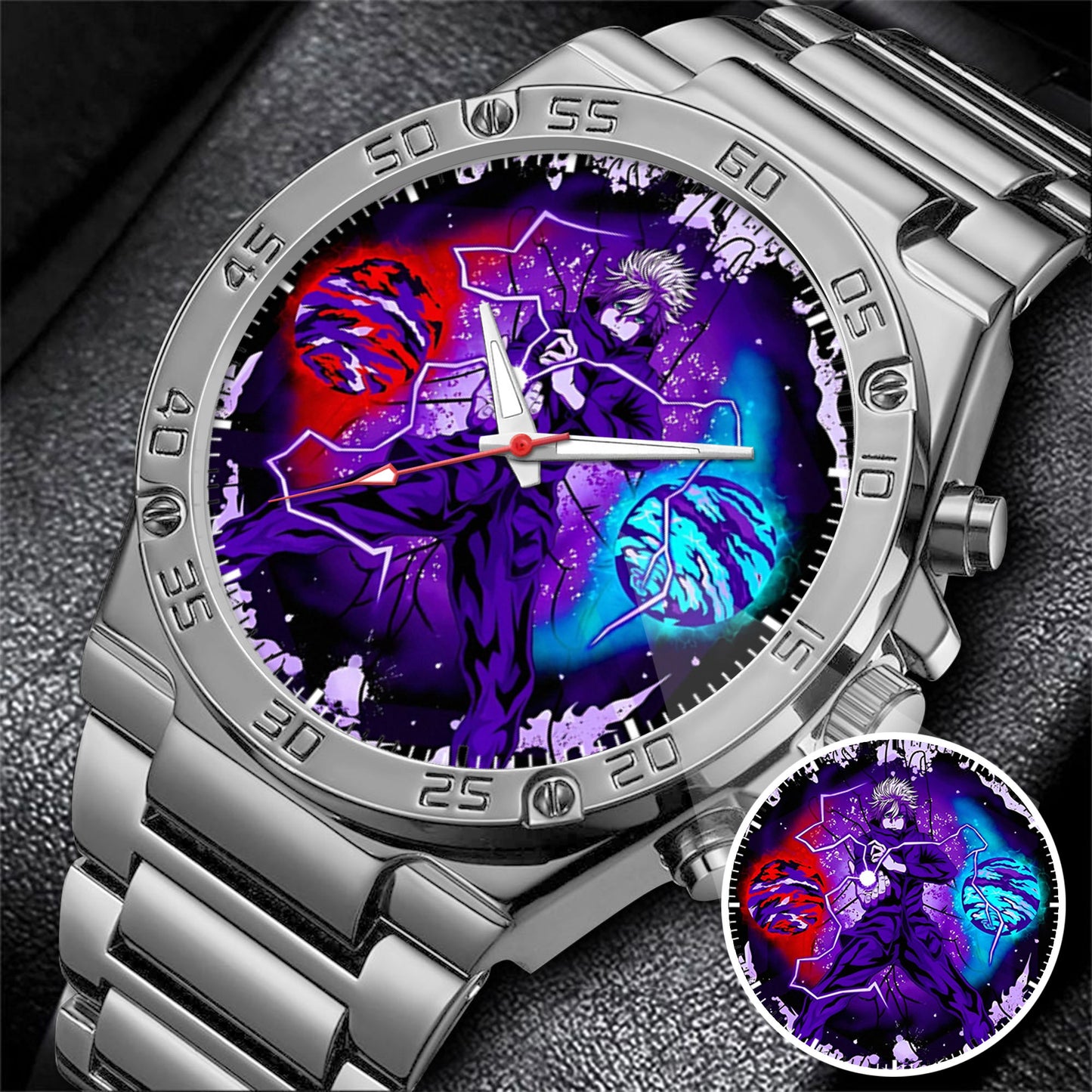 Anime JJK Gojo Satoru Art Custom Watch