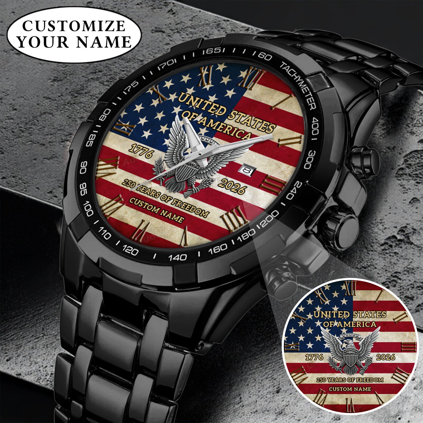 The 250th Anniversary Of The US Custom Watch