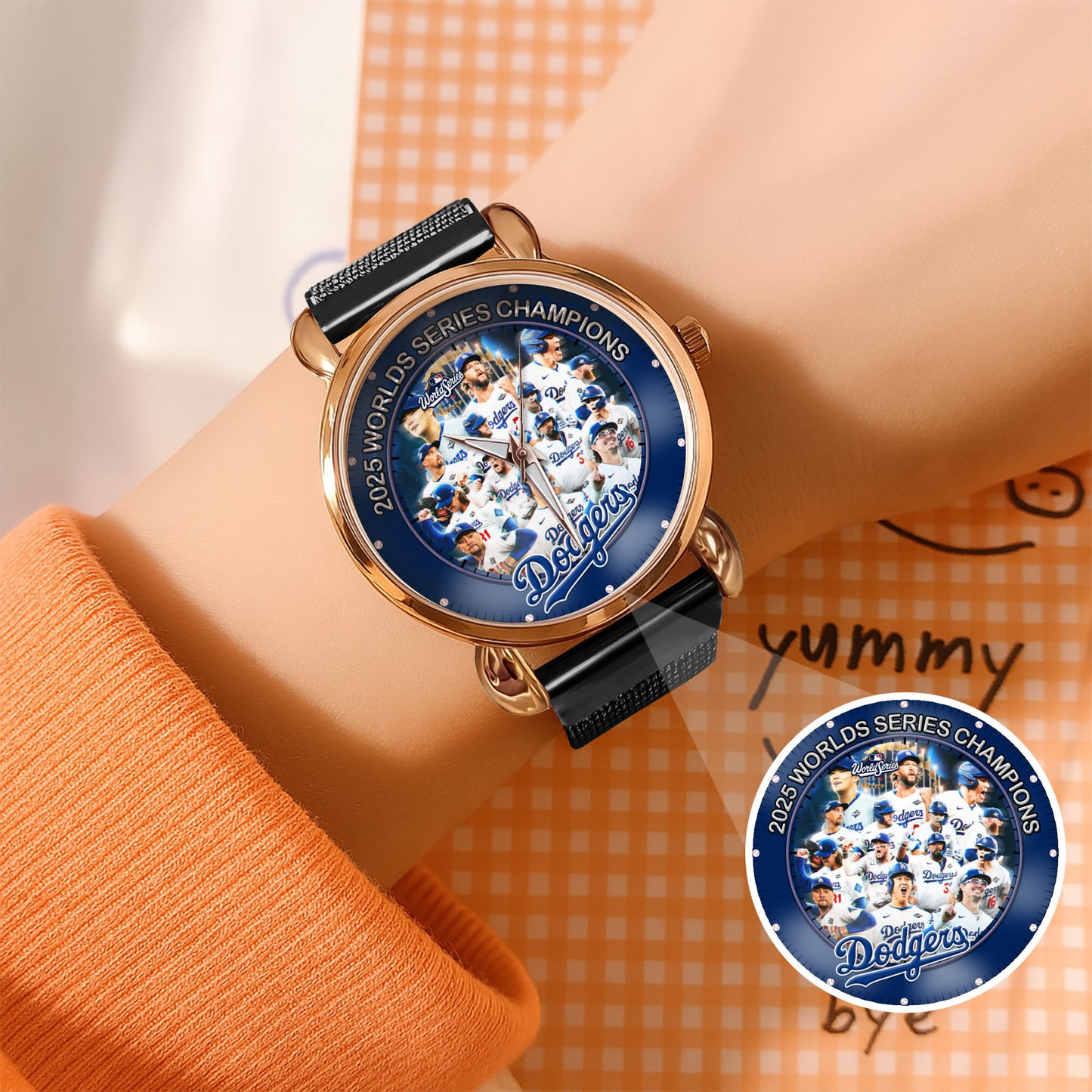 LA Dodgers 2025 Worlds Series Champion Watch