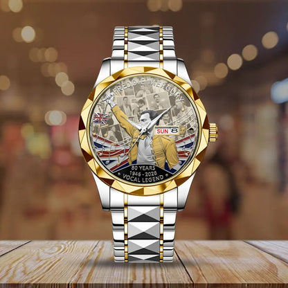 Freddie Mercury Stainless Steel Watch