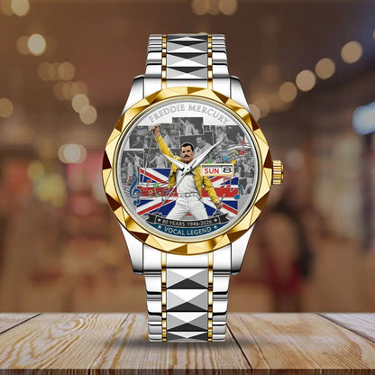 Freddie Mercury Stainless Steel Watch