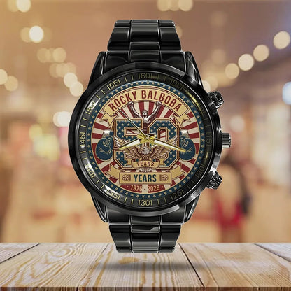Rocky Balboa Never Stay Down 50th Anniversary Boxing Watch