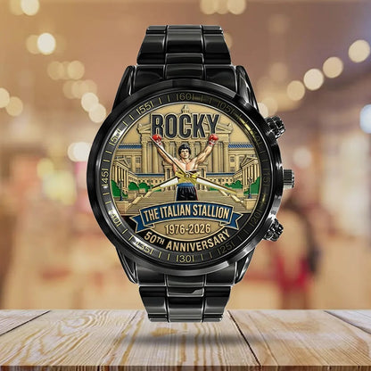 Rocky Balboa Never Stay Down 50th Anniversary Boxing Watch