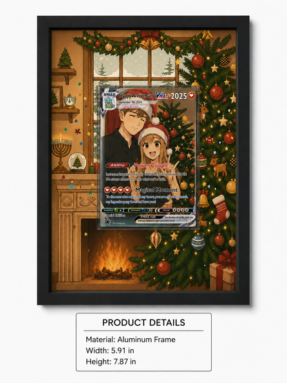 Custom PKM Anime Art Style Card Extended Art Display
