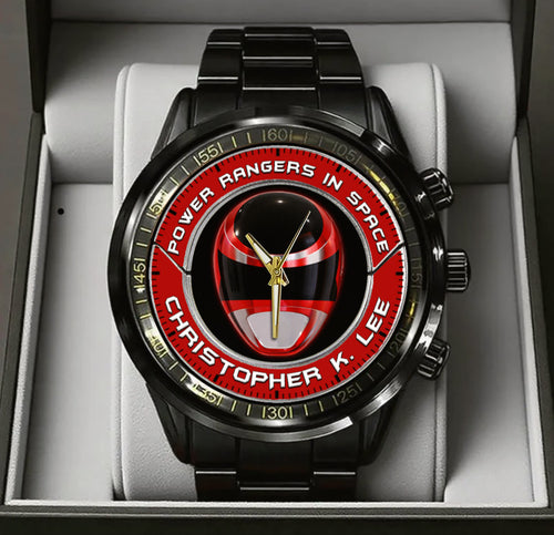 Power Ranger Christopher K.Lee Stainless Steel Watch