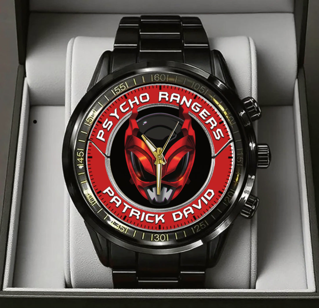 Power Ranger Patrick David Stainless Steel Watch