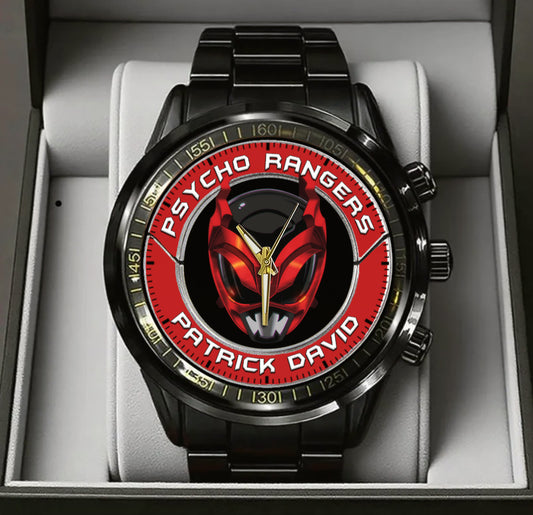 Power Ranger Patrick David Stainless Steel Watch
