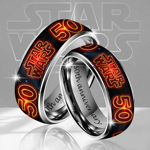 Star Wars 50th Anniversary 2027 Custom Alloy Ring