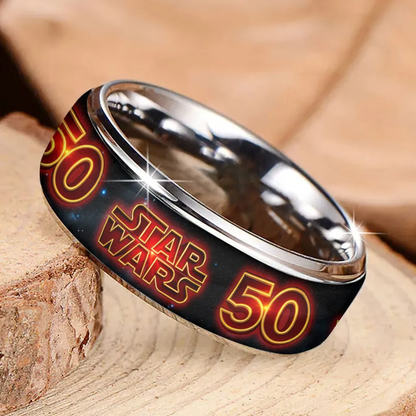 Star Wars 50th Anniversary 2027 Custom Alloy Ring