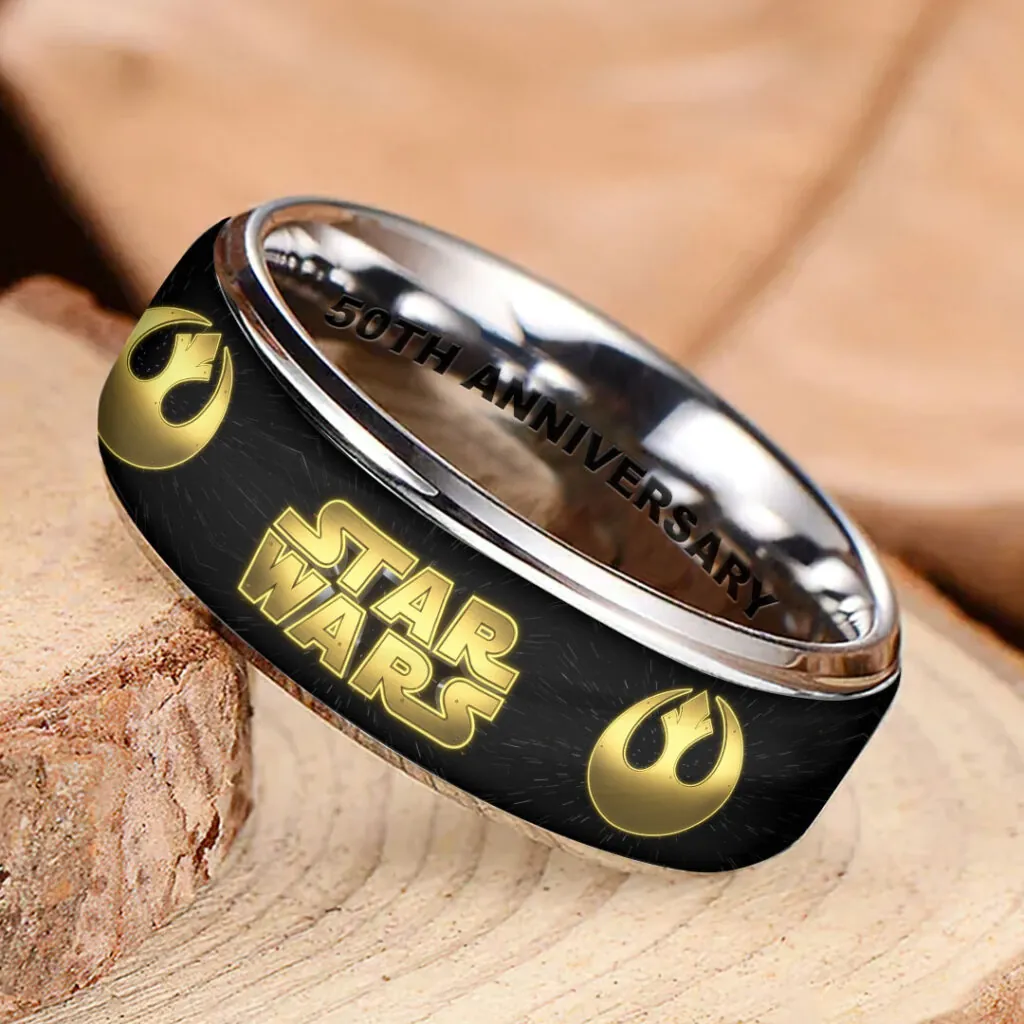 Star Wars 50th Anniversary 2027 Custom Alloy Ring