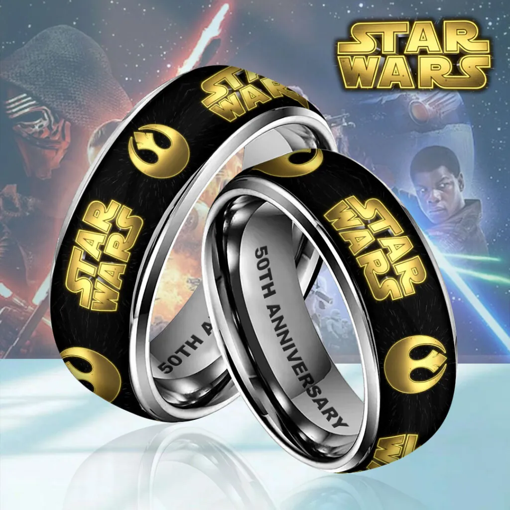 Star Wars 50th Anniversary 2027 Custom Alloy Ring