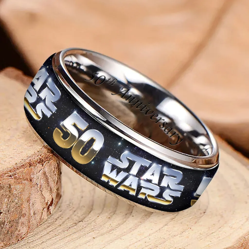 Star Wars 50 Years Anniversary 2027 Custom Alloy Ring