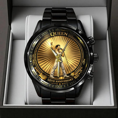 Freddie Mercury 50th Anniversary Stainless Steel Watch