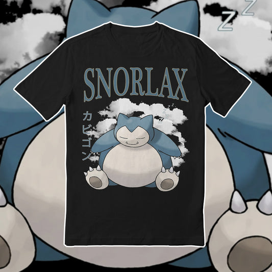 PKM Snorlax Printed Graphic Sweatshirt T-Shirt