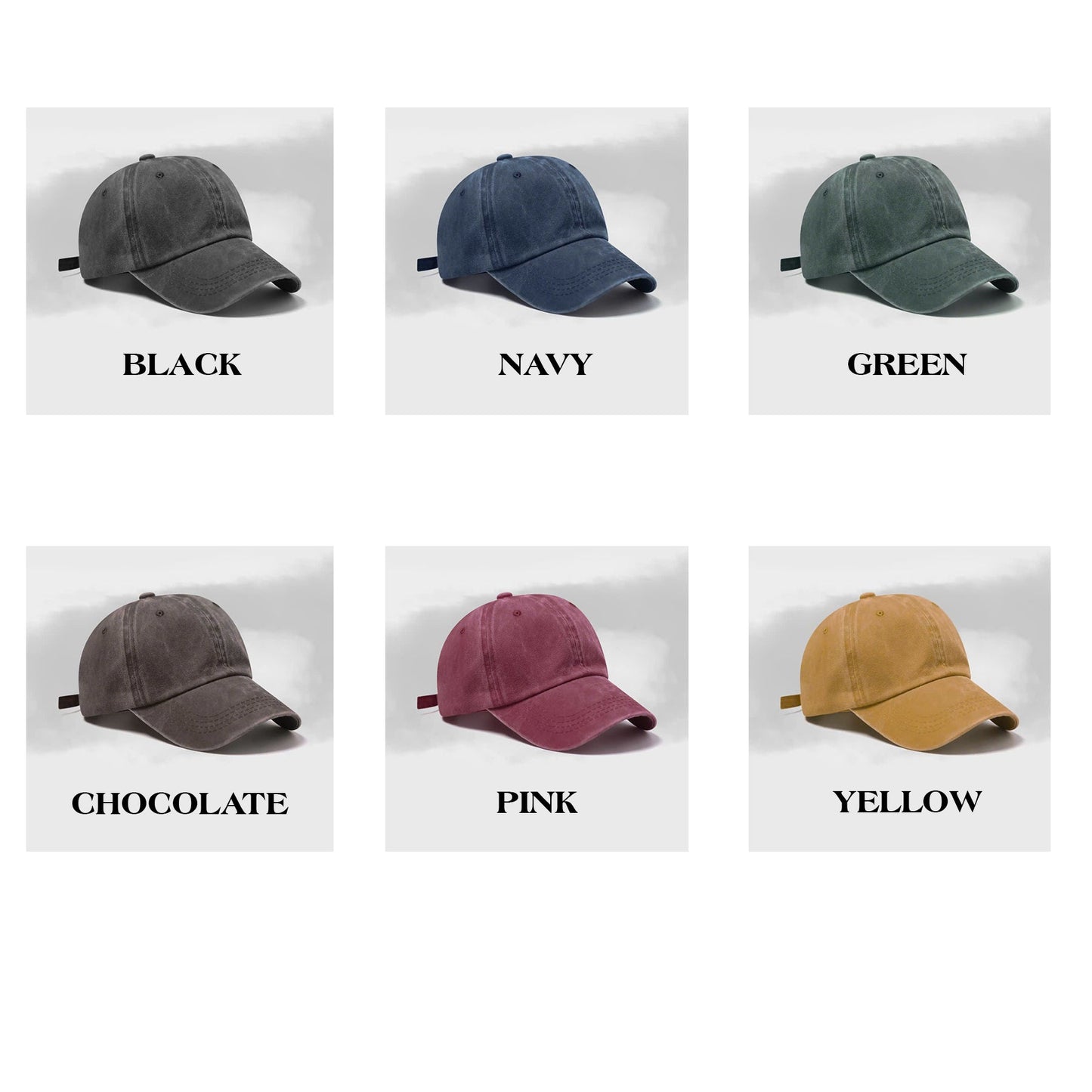 Custom Text Embroidered Mom Dad Grandma Nana... Dyed Cap Initial On Back