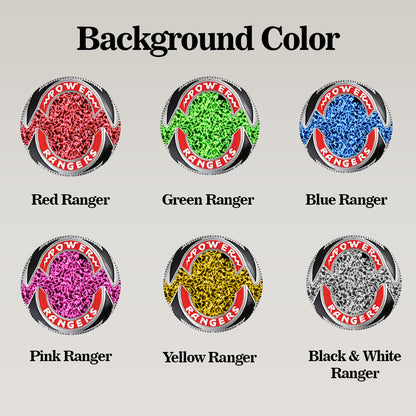 Mighty Morphin Power Rangers Custom Photo Watch