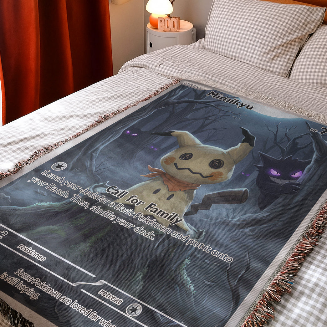 PKM Dark Mimikyu Custom Woven Blanket