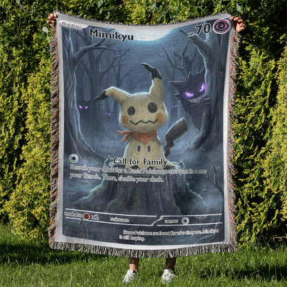 PKM Dark Mimikyu Custom Woven Blanket