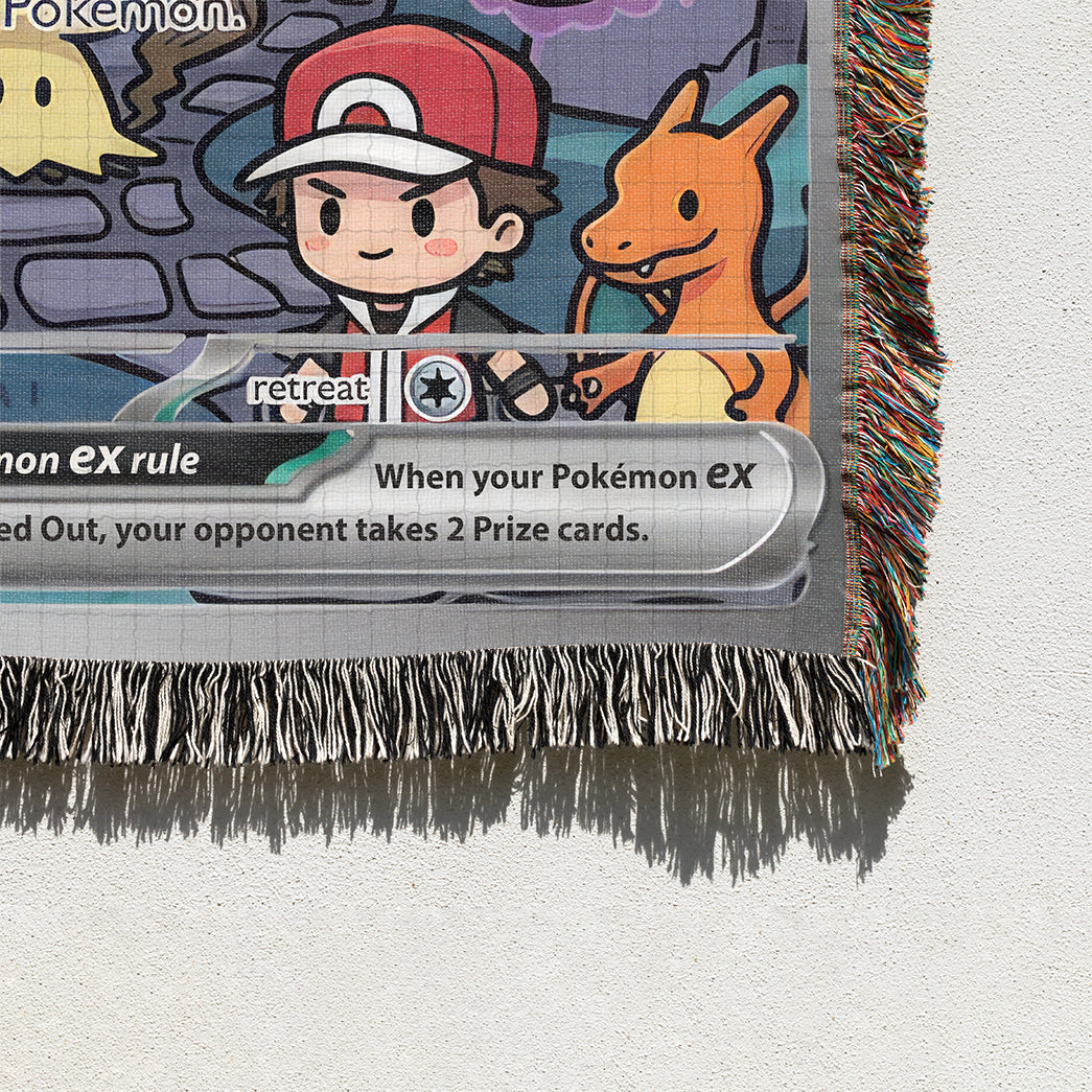 PKM Gengar Custom Woven Blanket