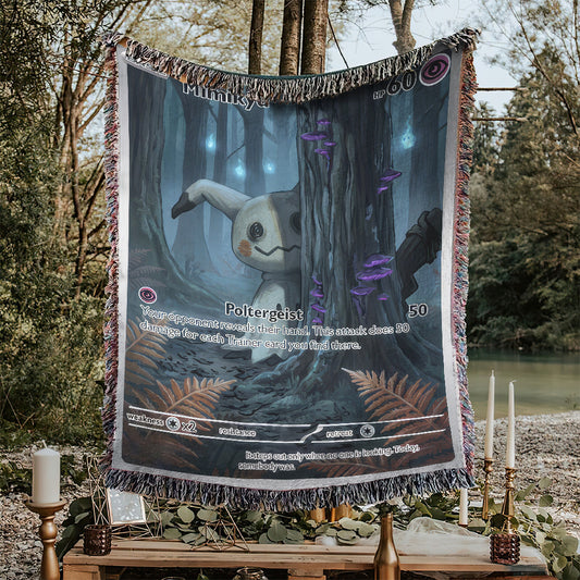 PKM Dark Mimikyu Custom Woven Blanket