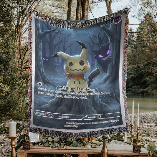 PKM Dark Mimikyu Custom Woven Blanket