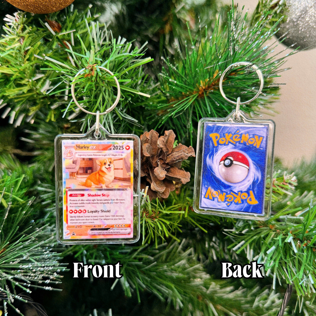 [ BUY 1 GET 1 FREE] Personalized PKM Pet Photo Art Keychain