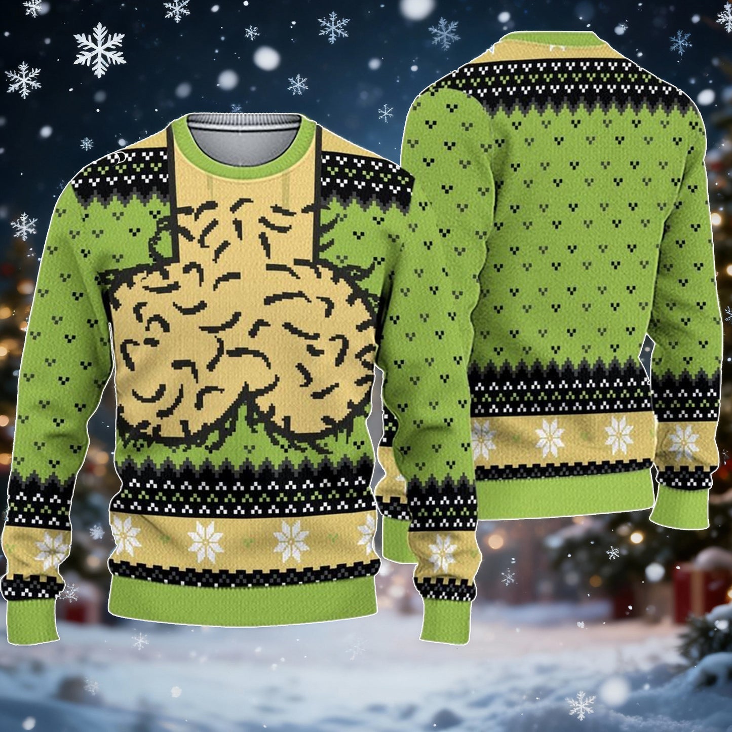 Dicky Meme Ugly Funny Christmas Ugly Holiday Sweater