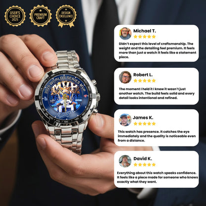 LA Dodgers 2025 Worlds Series Shohei The Goat Champion Watch
