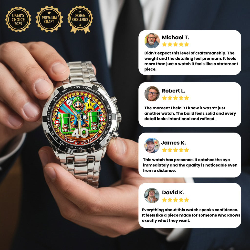 Mario 40th Anniversary Limited Edition Watch