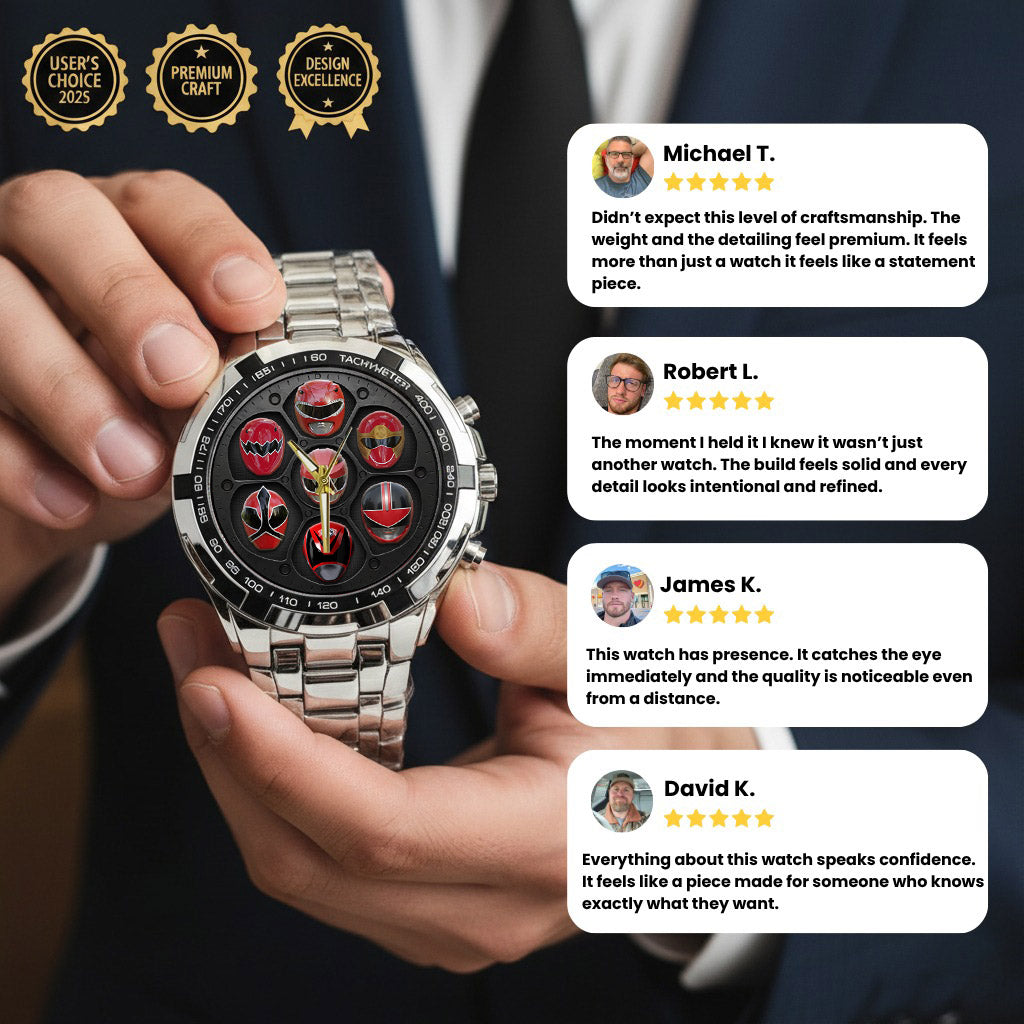 Red Rangers Custom Watch
