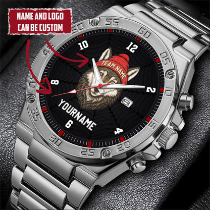 Mascot Personalized Team Name & Name Quartz Watch
