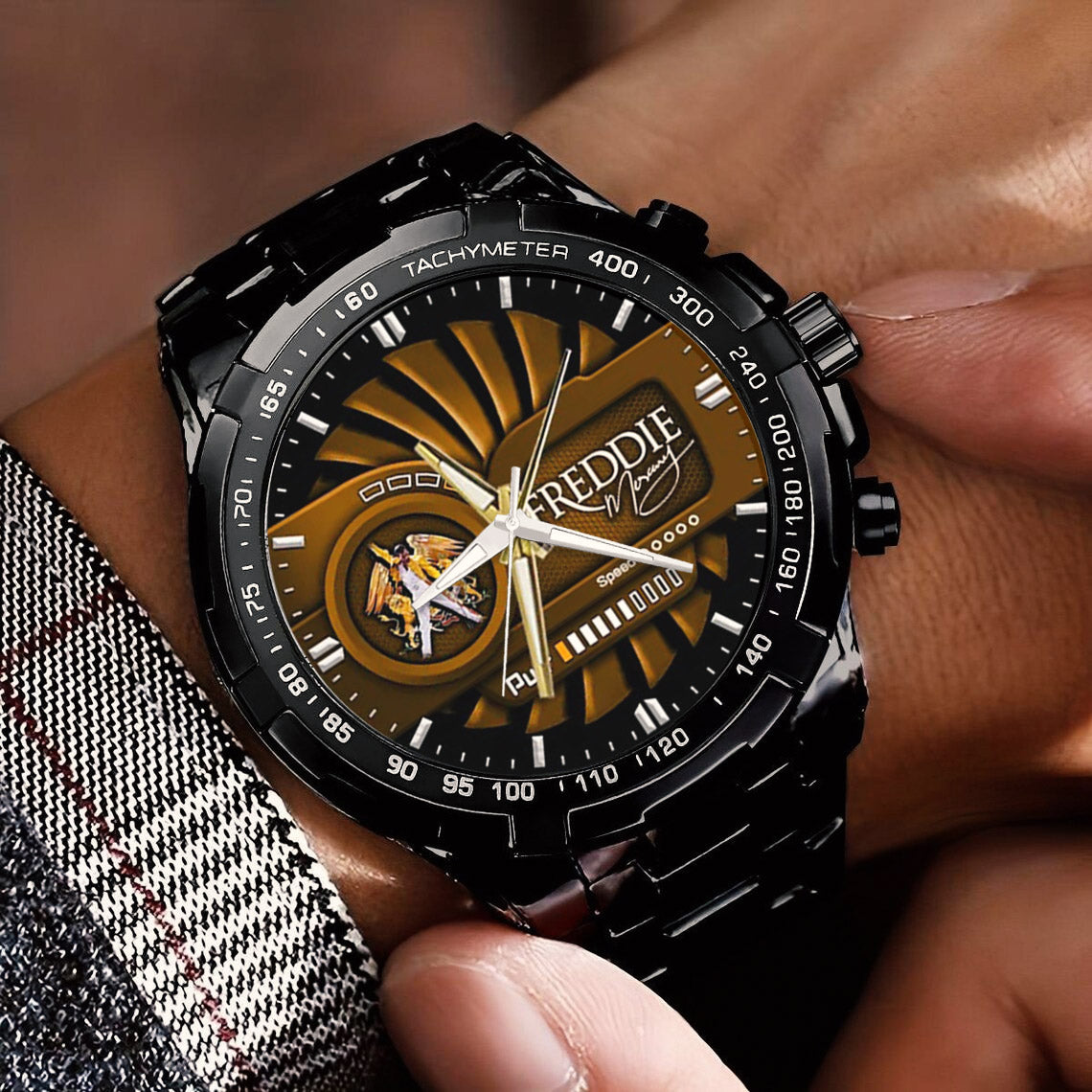 Feddie Mercury Stainless Steel Watch