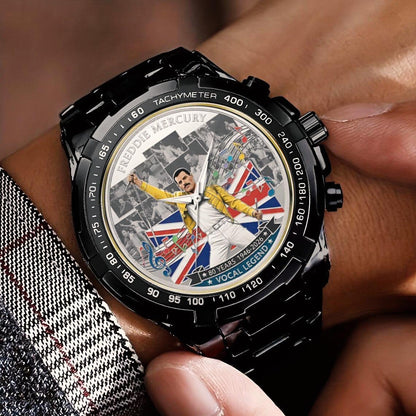 Freddie Mercury Stainless Steel Watch