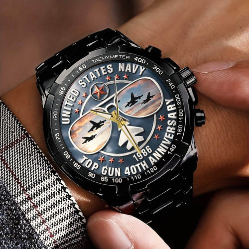 Top Gun 40th Stainless Steel Watch