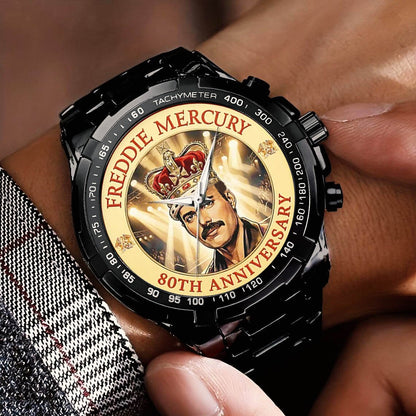 Freddie Mercury Stainless Steel Watch