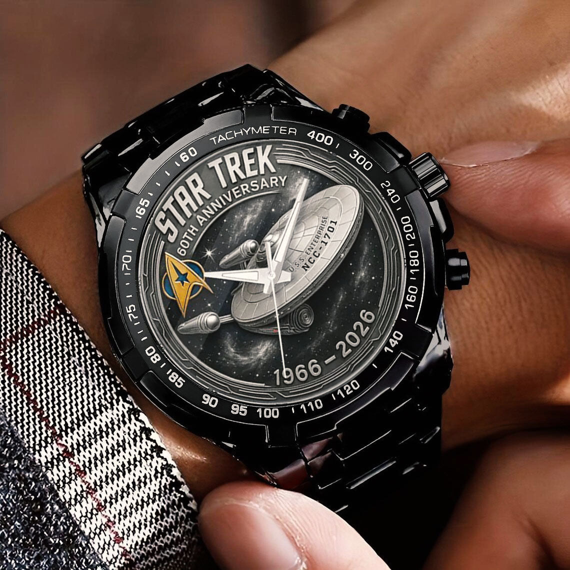 Star Trek 60th Anniversary Stainless Steel Watch