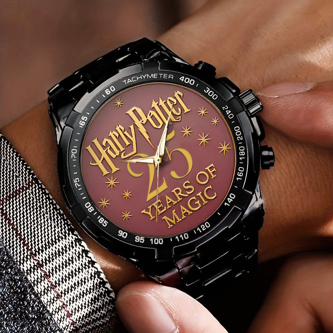 Harry Potter 25th Anniversary Steel Watch