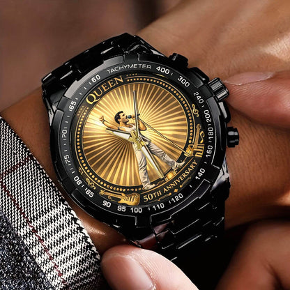 Freddie Mercury 50th Anniversary Stainless Steel Watch