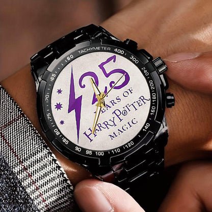 Harry Potter 25th Anniversary Stainless Steel Watch