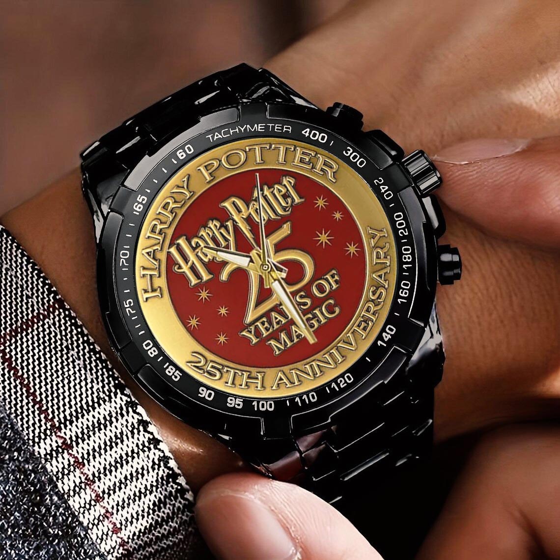 Harry Potter 25th Anniversary Stainless Steel Watch
