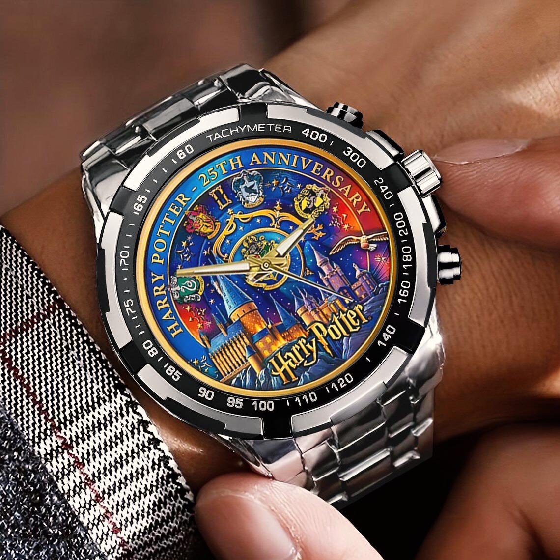 Harry Potter 25th Anniversary Stainless Steel Watch