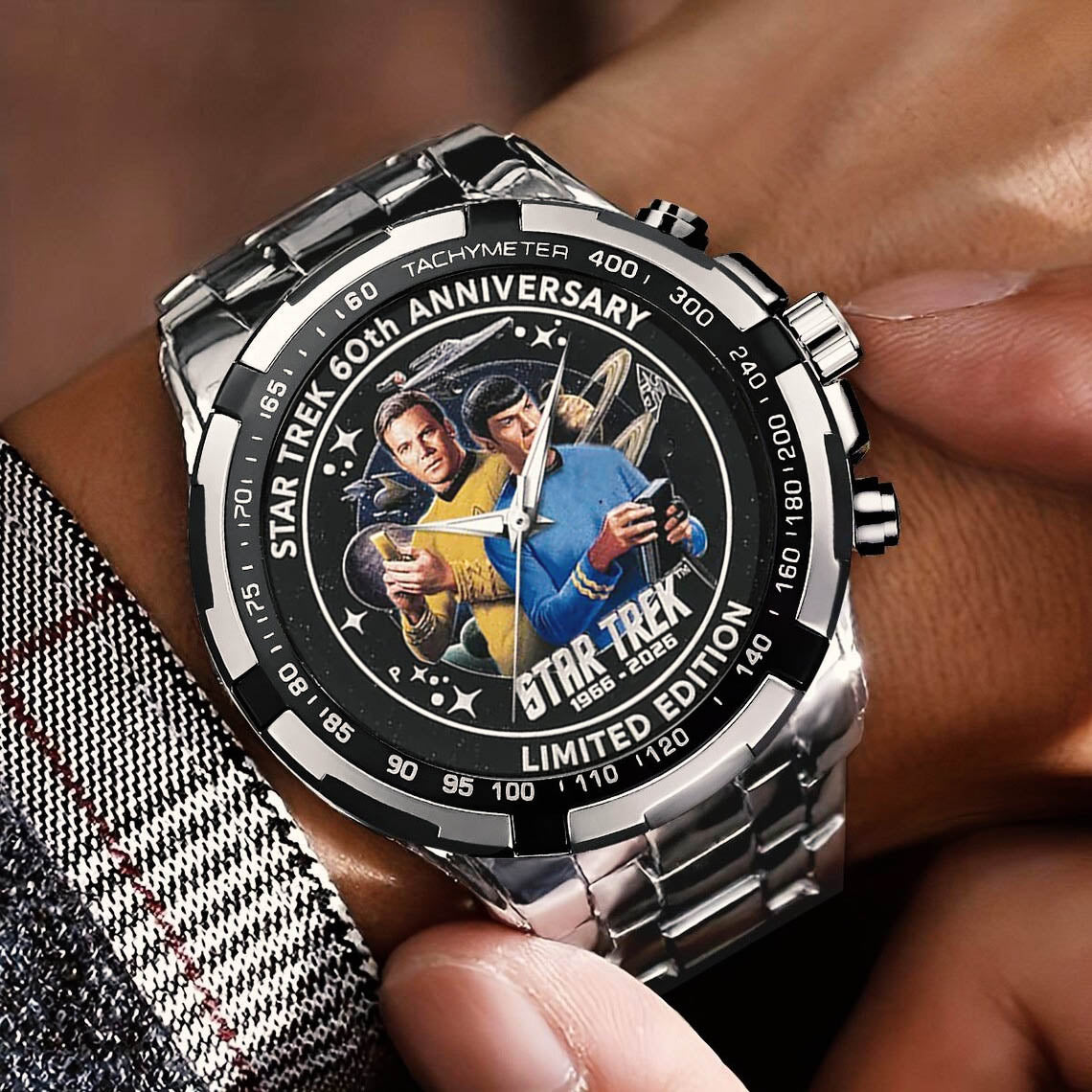 Star Trek 60th Anniversary Stainless Steel Watch
