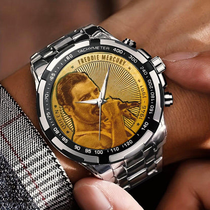 Freddie Mercury Stainless Steel Watch
