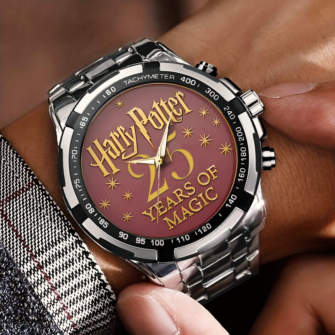 Harry Potter 25th Anniversary Steel Watch