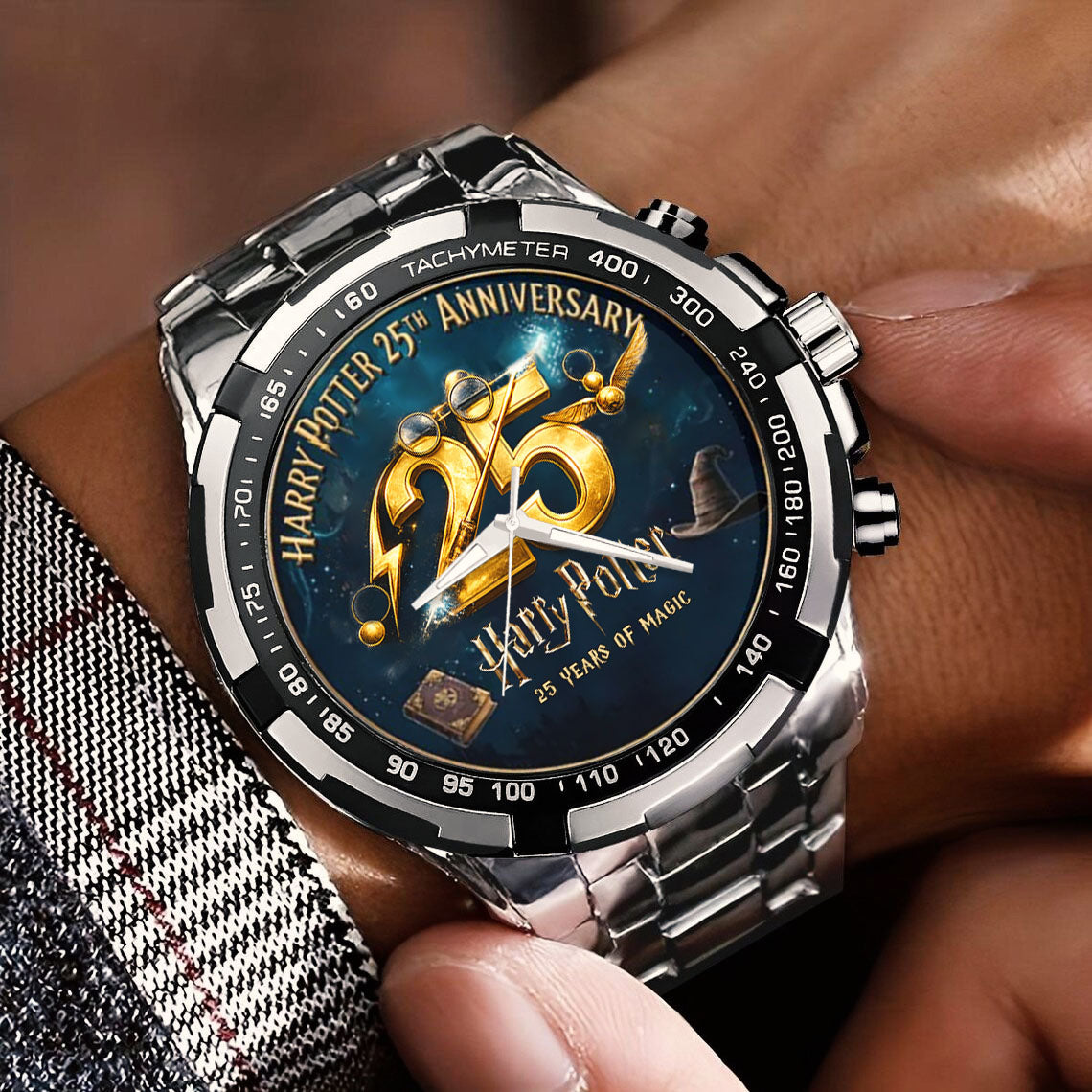 Harry Potter 25th Anniversary Steel Watch