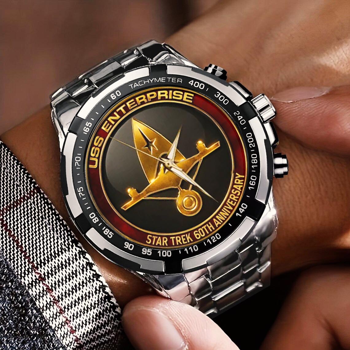 Star Trek 60th Anniversary Stainless Steel Watch